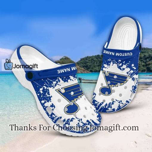 [Customized] St. Louis Blues Crocs Shoes Gift