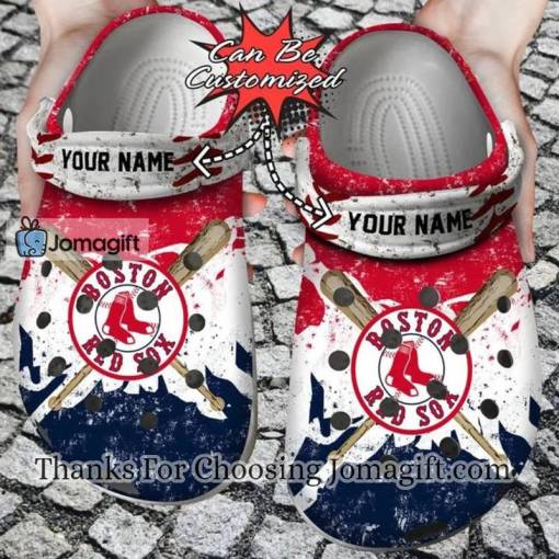 [Exceptional] Custom Name Boston Red Sox Crocs Gift