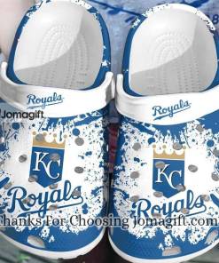 Exceptional Kansas City Royals White Blue Crocs Gift 1