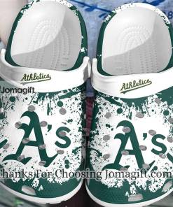 Oakland Athletics Baseball Logo Team Crocs Clog Shoes