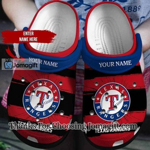 [Exceptional] Personalized Texas Rangers Crocs Gift
