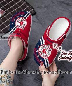 Exquisite Personalized Red Sox Crocs Shoes Gift 1