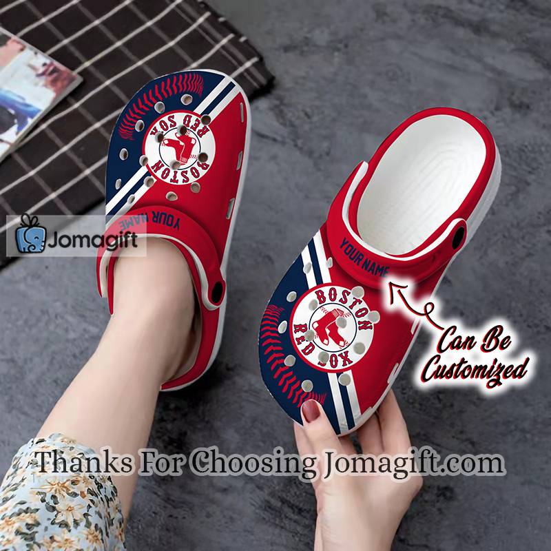 Exquisite Personalized Red Sox Crocs Shoes Gift 1