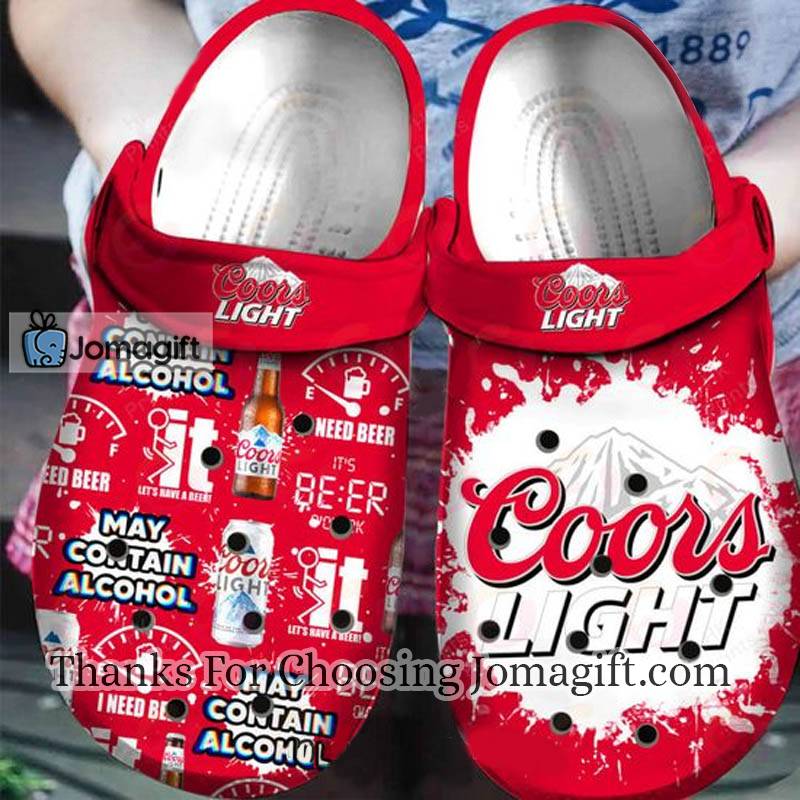 Fantastic Coors Light May Contain Alcohol Crocs Gift 2