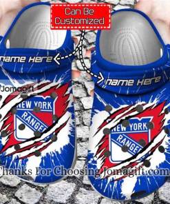 Fantastic Customized New York Rangers Crocs Gift 1