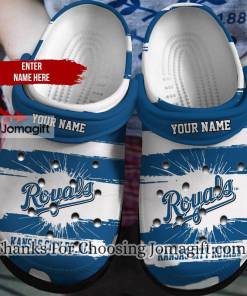 Fashionable Custom Name Kansas City Royals Crocs Gift 1