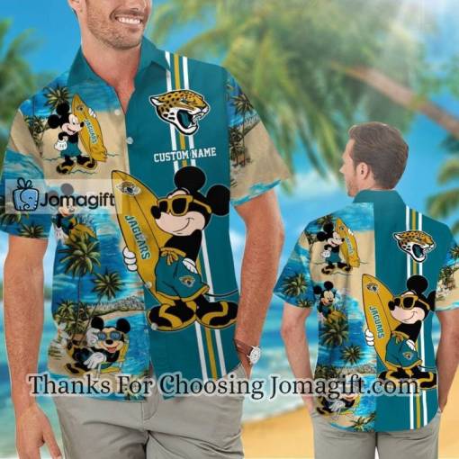 [Fashionable] Jacksonville Jaguars Mickey Personalized Hawaiian Shirt For Men And Women