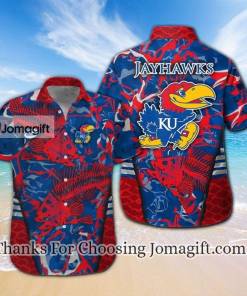 Fashionable Kansas Jayhawks Fishing Hawaiian Shirt For Men And Women