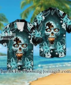 Fashionable Miami Dolphinsskull Hawaiian Shirt Gift