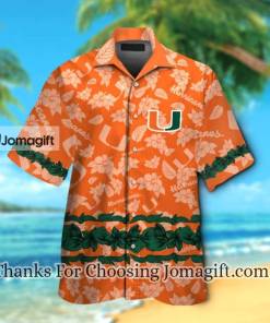 [Fashionable] Miami Hurricanes Hawaiian Shirt Gift