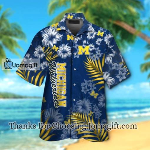 [Fashionable] Michigan Wolverines Hawaiian Shirt Gift
