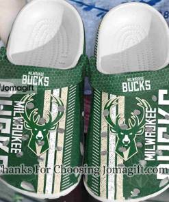 Fashionable Milwaukee Bucks Crocs Crocband Clogs Gift 1
