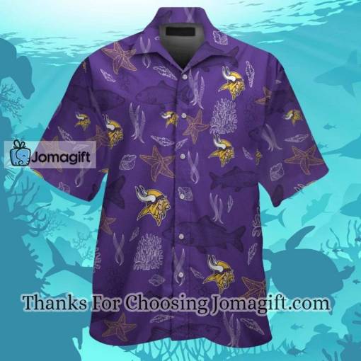 [Fashionable] Minnesota Vikings Hawaiian Shirt Gift