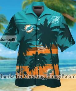 [Fashionable] Nfl Miami Dolphins Hawaiian Shirt Gift