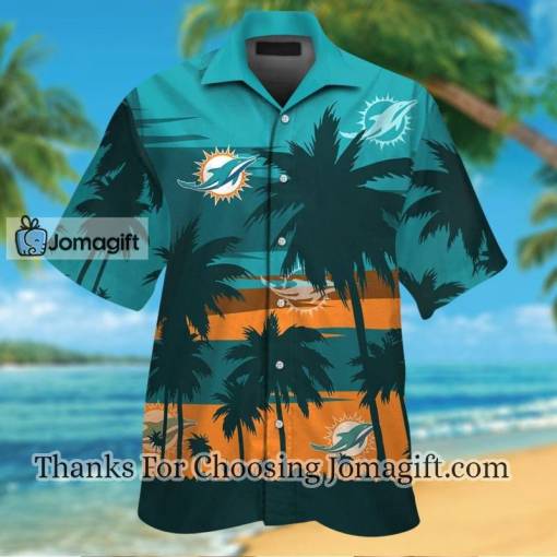 [Fashionable] Nfl Miami Dolphins Hawaiian Shirt Gift