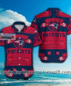 [Fashionable] Nfl New England Patriots Hawaiian Shirt Gift
