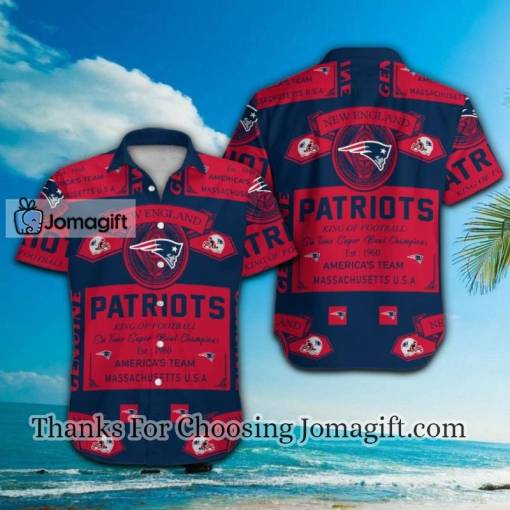[Fashionable] Nfl New England Patriots Hawaiian Shirt Gift