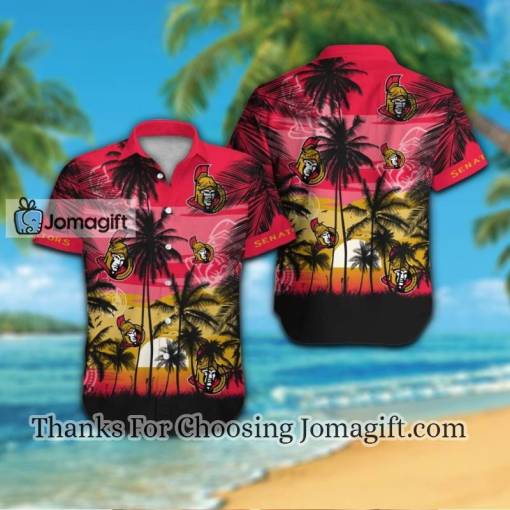 [Fashionable] Ottawa Senators Hawaiian Shirt Gift