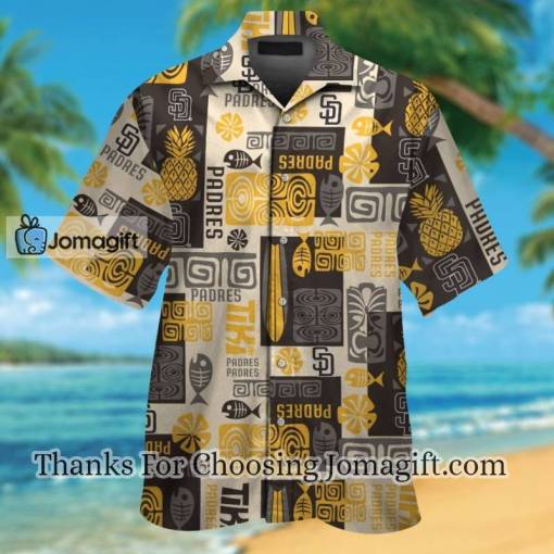 [Fashionable] San Diego Padres Hawaiian Shirt Gift