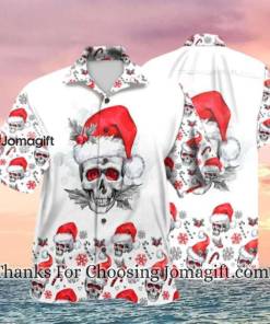 [Fashionable] Santa Skull Christmas Hawaiian Shirt Gift