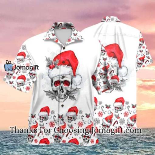 [Fashionable] Santa Skull Christmas Hawaiian Shirt Gift