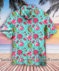 Flamingo And Watermelon Hawaiian Shirt 1
