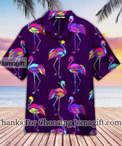 Flamingo Colorful Hawaiian Shirt 1