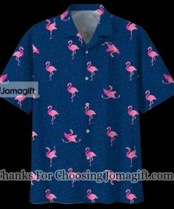 Flamingo Floral Summer Hawaiian Shirt