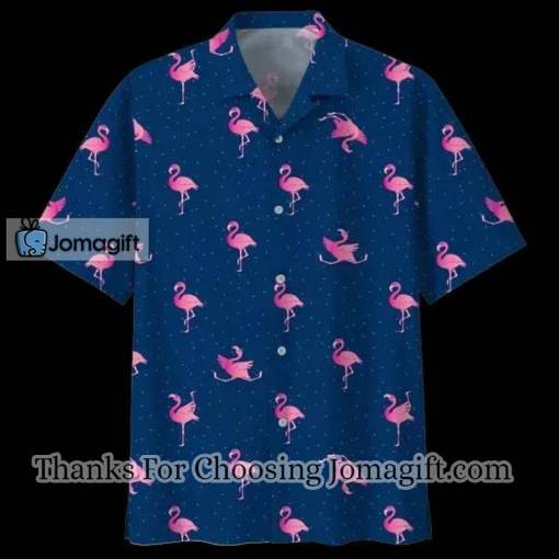 Flamingo Colorful Hawaiian Shirts T-Shirt Hawaiian Shirt For Men And Women
