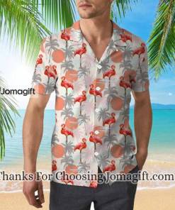 Flamingo Floral Summer Hawaiian Shirt 2