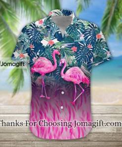 [Trending] Neon Light Flamingo Pineapple Hawaiian Shirt Gift