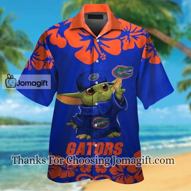 Florida Gators Baby Yoda Hawaiian Shirt For Men And Women