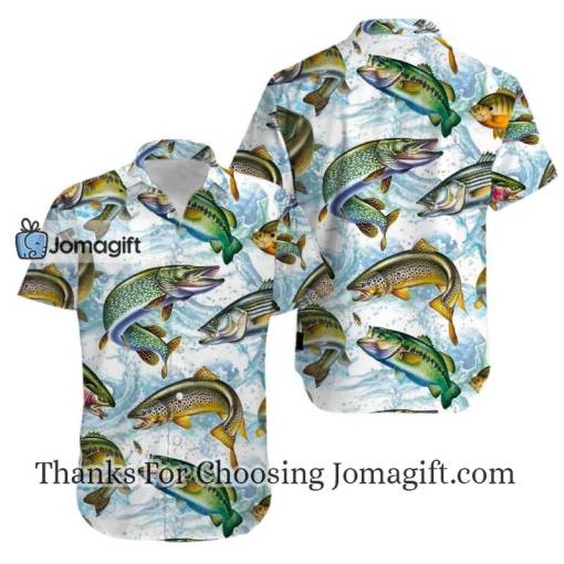 Freshwater Fishing Hawaiian Shirts Gift