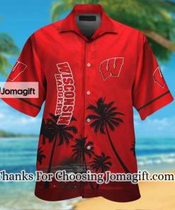 HIGH QUALITY Ncaa Wisconsin Badgers Hawaiian Shirt Gift 1