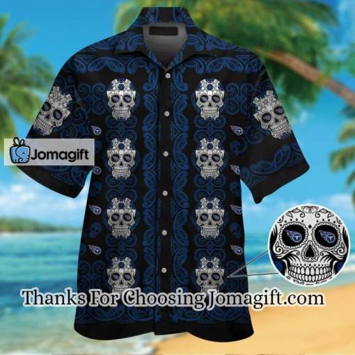 [HIGH-QUALITY] Tennessee Titansskull Hawaiian Shirt  Gift