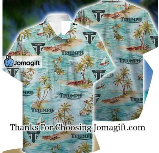 [HIGH-QUALITY] Triumph Hawaii Hawaiian Shirt Fashion Tourism Hawaiian Shirt Gift