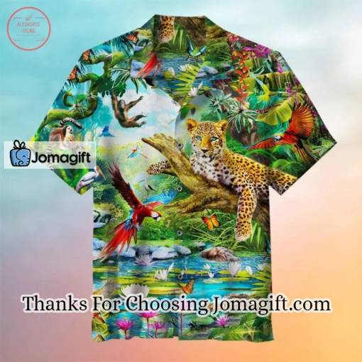[HIGH-QUALITY] Vintage Zoo Painting Art Hawaiian Shirt Gift