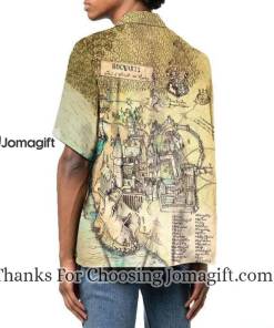Harry Potter Hogwarts Map Hawaiian Shirt Gift 2