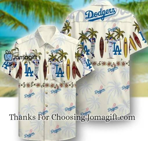 [High-Quality] La Dodgers Hawaii Hawaiian Shirt Fashion Tourism For Men And Women