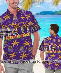 High Quality Lsu Tigers Personalized Hawaiian Shirt Gift