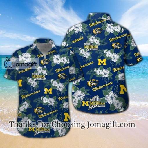 [High-Quality] Michigan Wolverines Hawaiian Shirt Gift