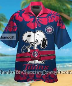 [High-Quality] Minnesota Twins Snoopy Hawaiian Shirt Gift