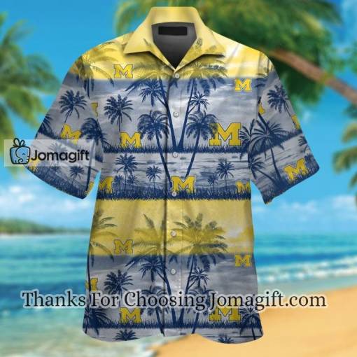 [High-Quality] Ncaa Michigan Wolverines Hawaiian Shirt Gift