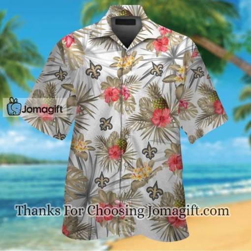 [High-Quality] New Orleans Saints Hawaiian Shirt Gift