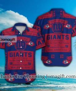[High-Quality] New York Giants Hawaiian Shirt Gift