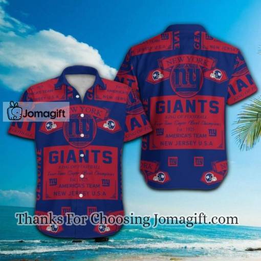 [High-Quality] New York Giants Hawaiian Shirt Gift
