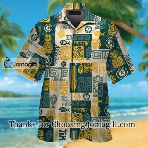 [High-Quality] Oakland Athletics Hawaiian Shirt Gift