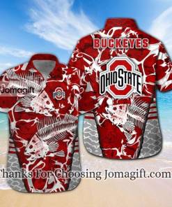 High Quality Ohio State Buckeyes Fishing Hawaiian Shirt Gift
