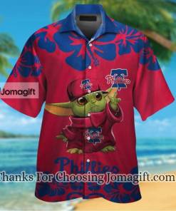 [High-Quality] Philadelphia Phillies Baby Yoda Hawaiian Shirt Gift
