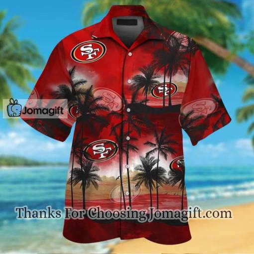 [High-Quality] San Francisco 49Ers Hawaiian Shirt Gift